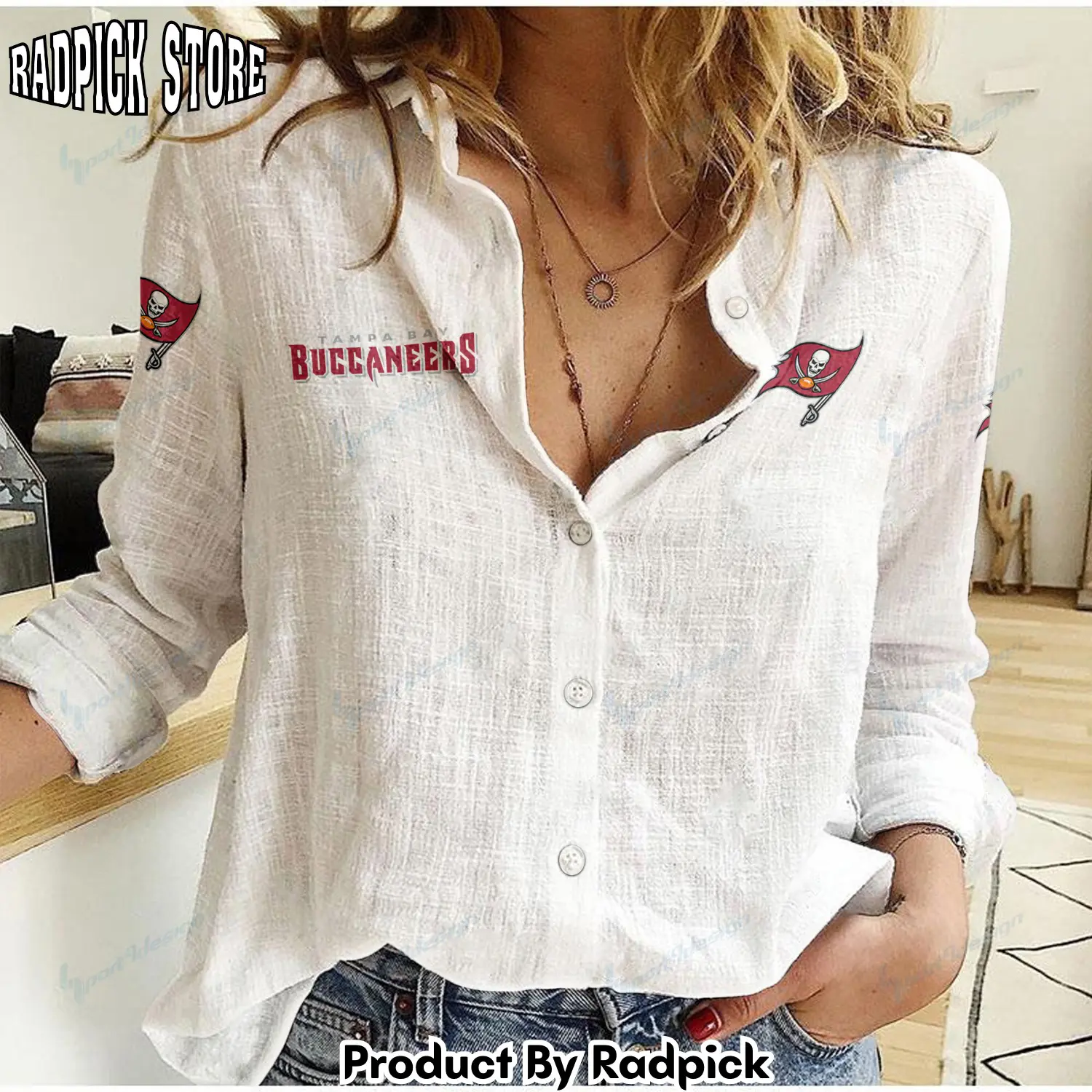 Radpick tampa bay buccaneers woman shirt rp66295